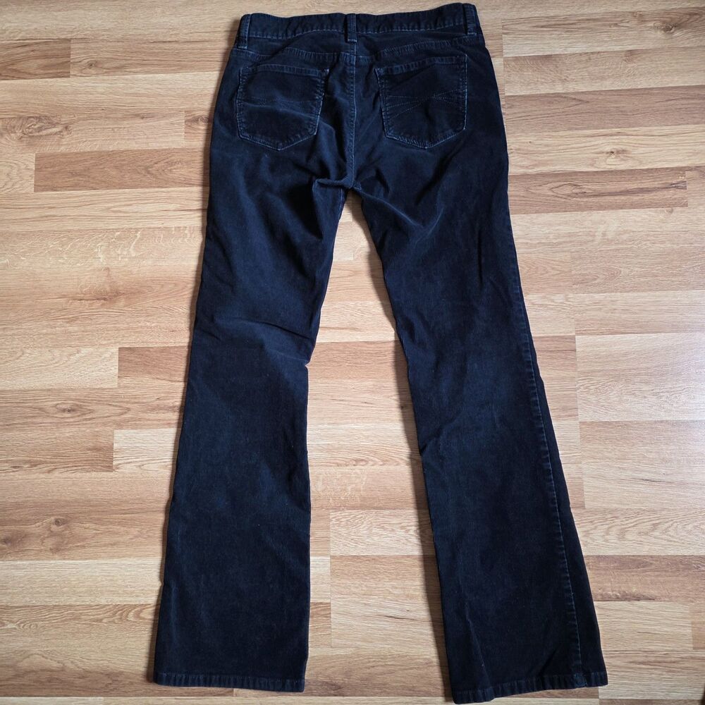 LOFT Ann Taylor Corduroy Pants Womens Sz 4 Blue Modern Boot Preppy Casual - Picture 8 of 10